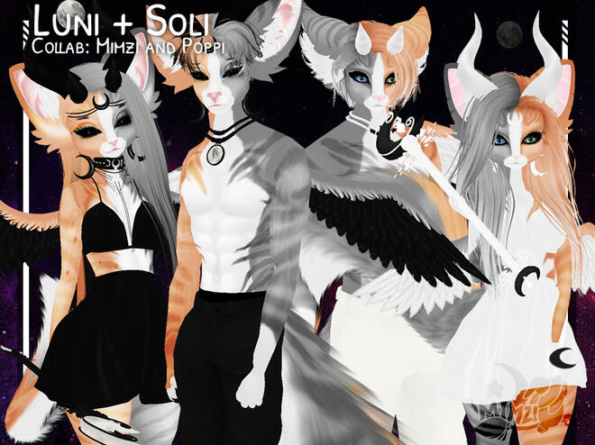 Mimzi - Luni , Poppi - Soli